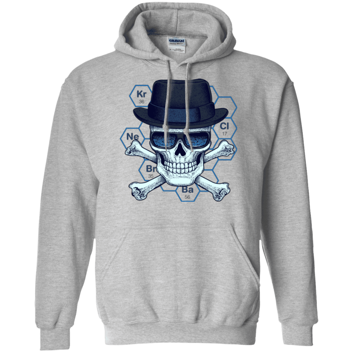 Sweatshirts Sport Grey / Small Chemical head Pullover Hoodie