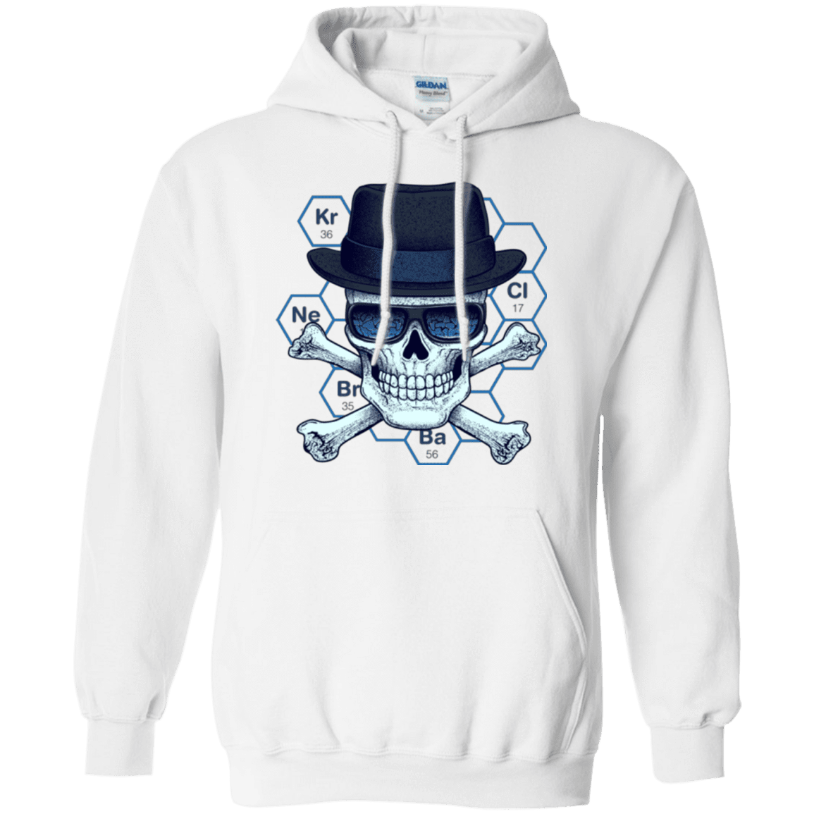 Sweatshirts White / Small Chemical head Pullover Hoodie