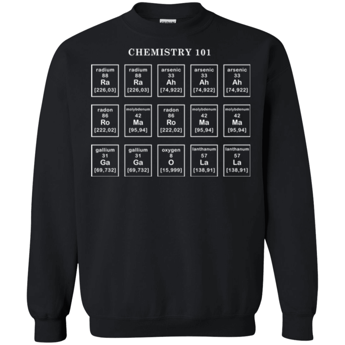 Sweatshirts Black / Small Chemistry Lesson Crewneck Sweatshirt