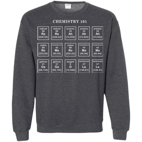 Sweatshirts Dark Heather / Small Chemistry Lesson Crewneck Sweatshirt