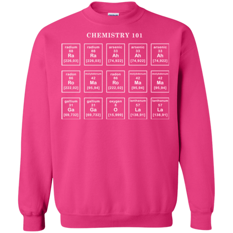 Sweatshirts Heliconia / Small Chemistry Lesson Crewneck Sweatshirt