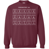 Sweatshirts Maroon / Small Chemistry Lesson Crewneck Sweatshirt