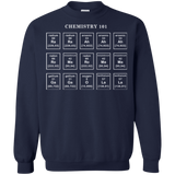 Sweatshirts Navy / Small Chemistry Lesson Crewneck Sweatshirt