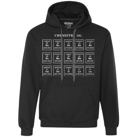 Sweatshirts Black / Small Chemistry Lesson Premium Fleece Hoodie