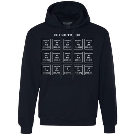 Sweatshirts Navy / Small Chemistry Lesson Premium Fleece Hoodie