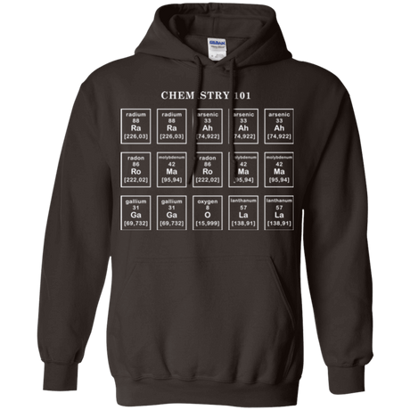 Sweatshirts Dark Chocolate / Small Chemistry Lesson Pullover Hoodie