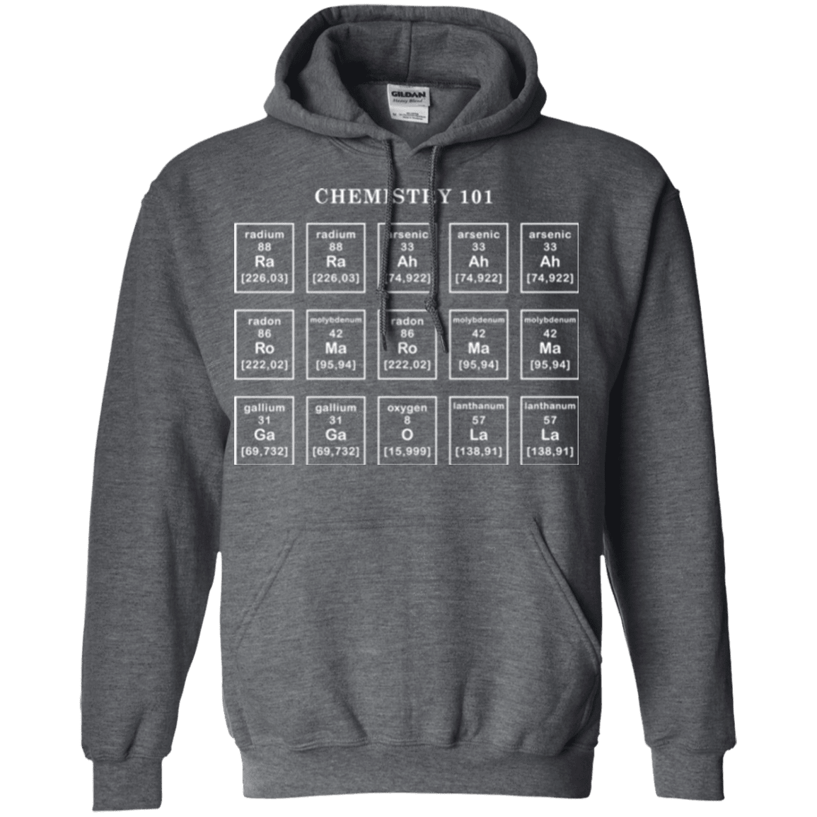 Sweatshirts Dark Heather / Small Chemistry Lesson Pullover Hoodie