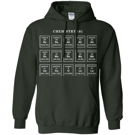 Sweatshirts Forest Green / Small Chemistry Lesson Pullover Hoodie