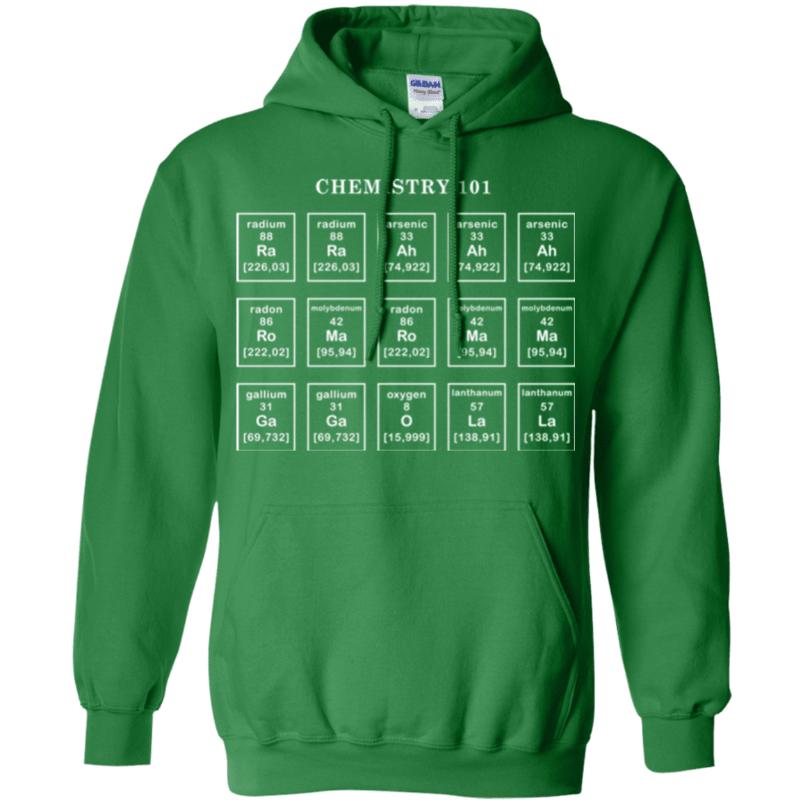 Sweatshirts Irish Green / Small Chemistry Lesson Pullover Hoodie