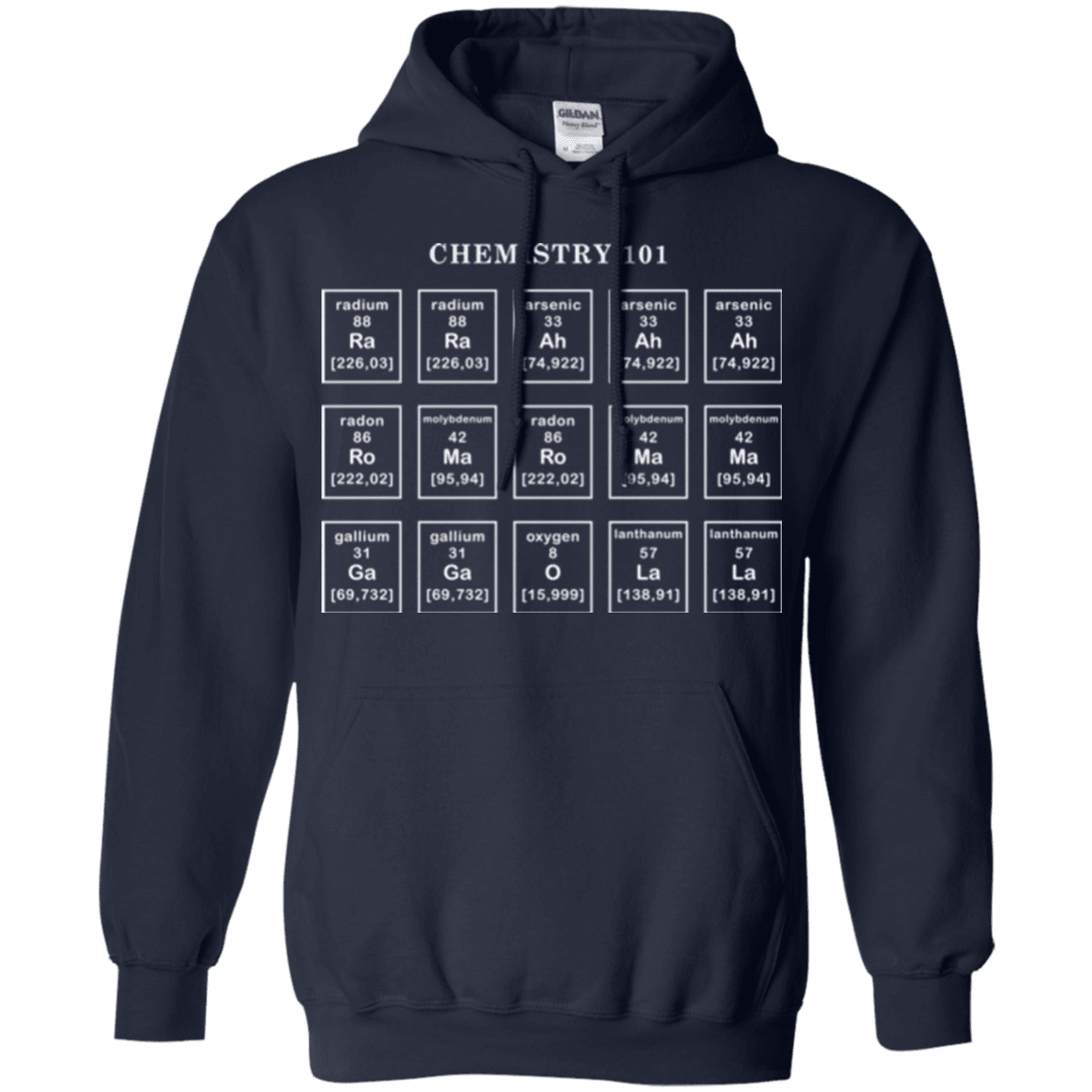 Sweatshirts Navy / Small Chemistry Lesson Pullover Hoodie