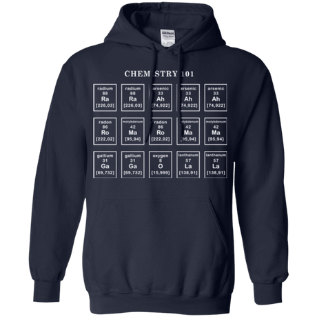 Sweatshirts Navy / Small Chemistry Lesson Pullover Hoodie