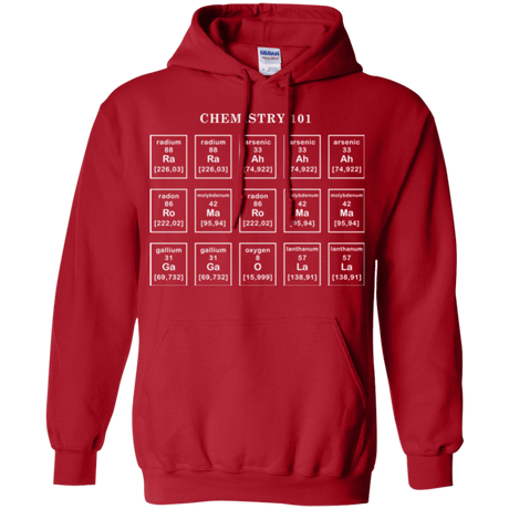 Sweatshirts Red / Small Chemistry Lesson Pullover Hoodie