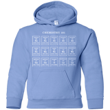 Sweatshirts Carolina Blue / YS Chemistry Lesson Youth Hoodie