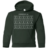 Sweatshirts Forest Green / YS Chemistry Lesson Youth Hoodie