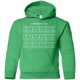 Sweatshirts Irish Green / YS Chemistry Lesson Youth Hoodie