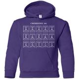 Sweatshirts Purple / YS Chemistry Lesson Youth Hoodie