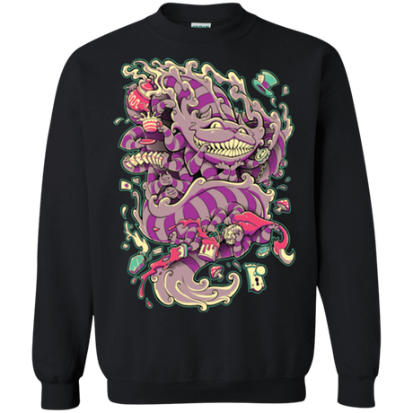 Sweatshirts Black / Small Cheshire Dragon Crewneck Sweatshirt