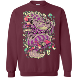 Sweatshirts Maroon / Small Cheshire Dragon Crewneck Sweatshirt