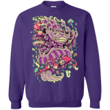 Sweatshirts Purple / Small Cheshire Dragon Crewneck Sweatshirt