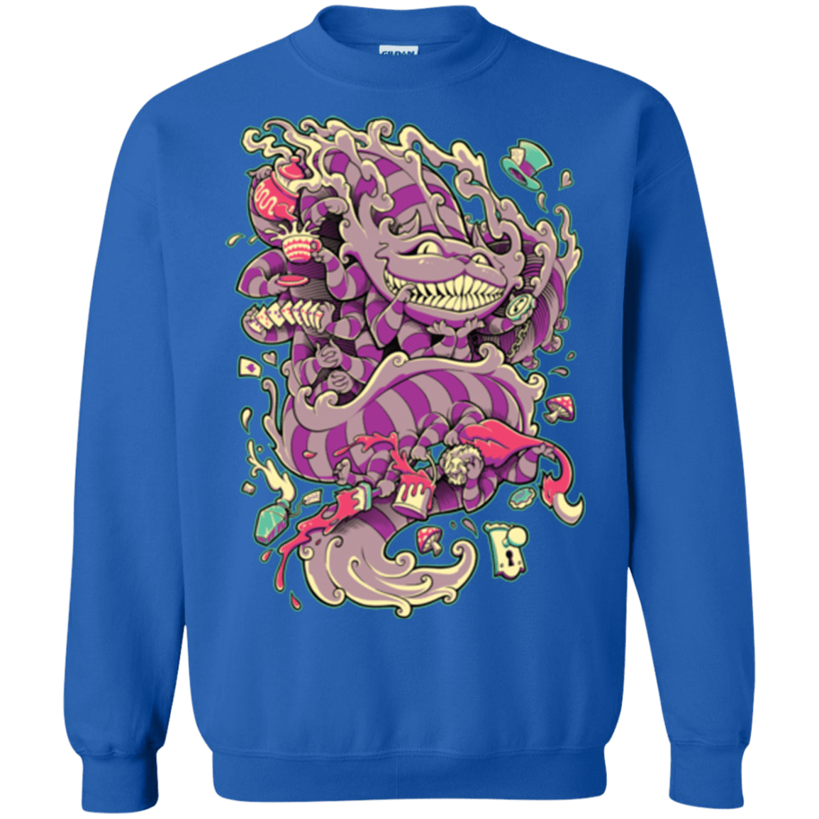 Sweatshirts Royal / Small Cheshire Dragon Crewneck Sweatshirt