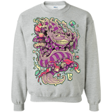 Sweatshirts Sport Grey / Small Cheshire Dragon Crewneck Sweatshirt