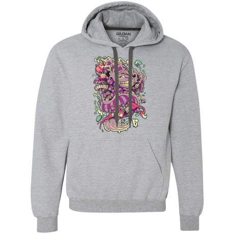 Sweatshirts Sport Grey / Small Cheshire Dragon Premium Fleece Hoodie