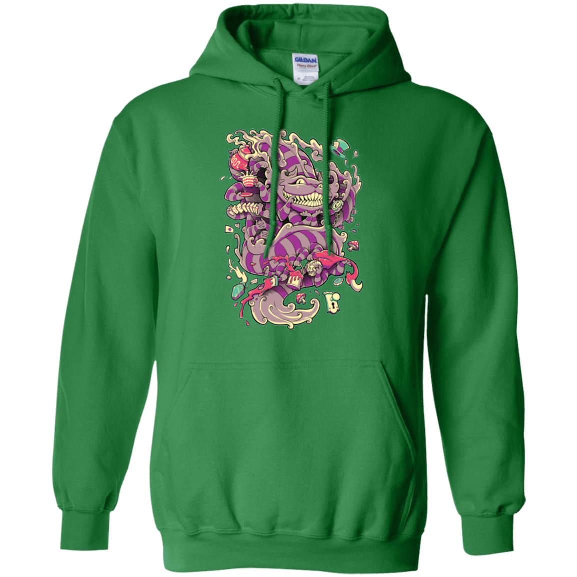 Sweatshirts Irish Green / Small Cheshire Dragon Pullover Hoodie