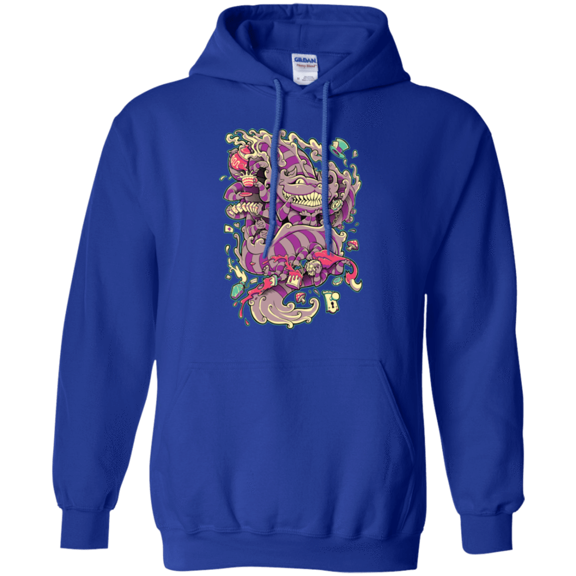 Sweatshirts Royal / Small Cheshire Dragon Pullover Hoodie