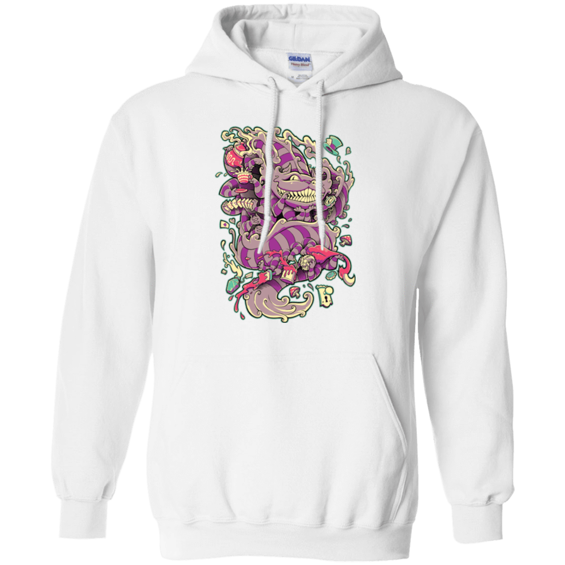 Sweatshirts White / Small Cheshire Dragon Pullover Hoodie