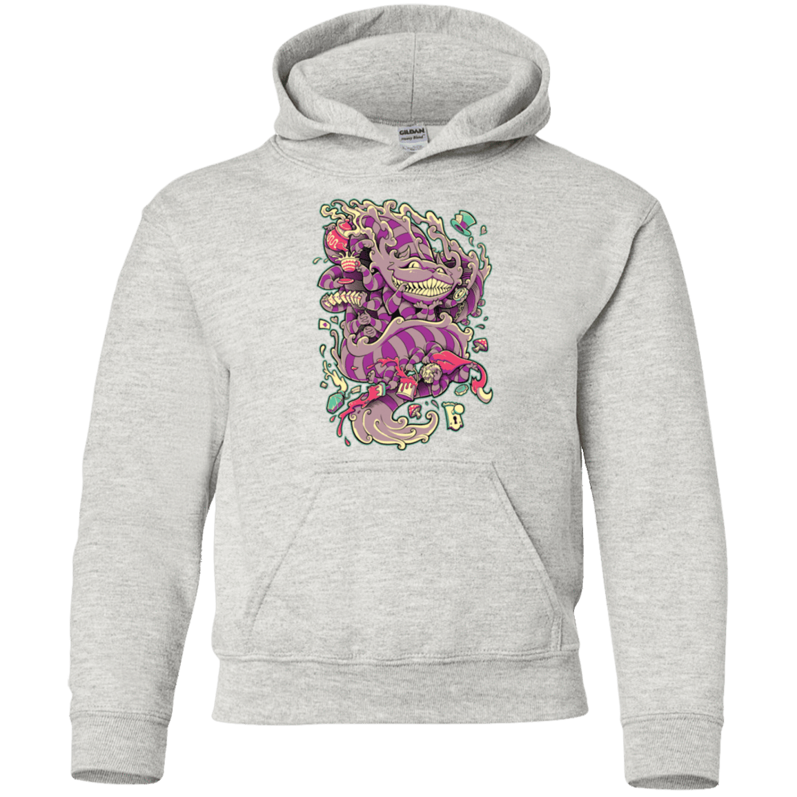 Sweatshirts Ash / YS Cheshire Dragon Youth Hoodie