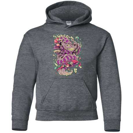 Sweatshirts Dark Heather / YS Cheshire Dragon Youth Hoodie