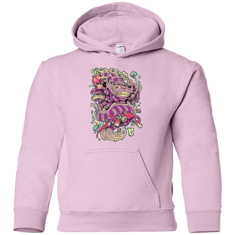 Sweatshirts Light Pink / YS Cheshire Dragon Youth Hoodie
