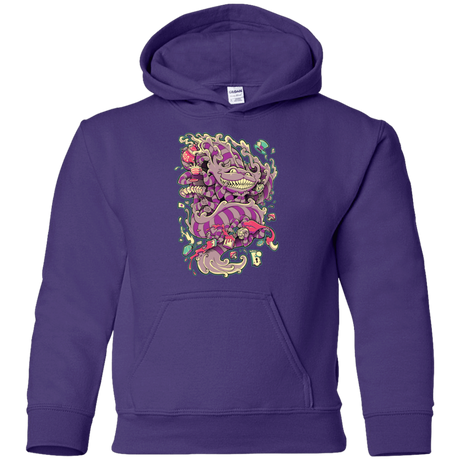 Sweatshirts Purple / YS Cheshire Dragon Youth Hoodie