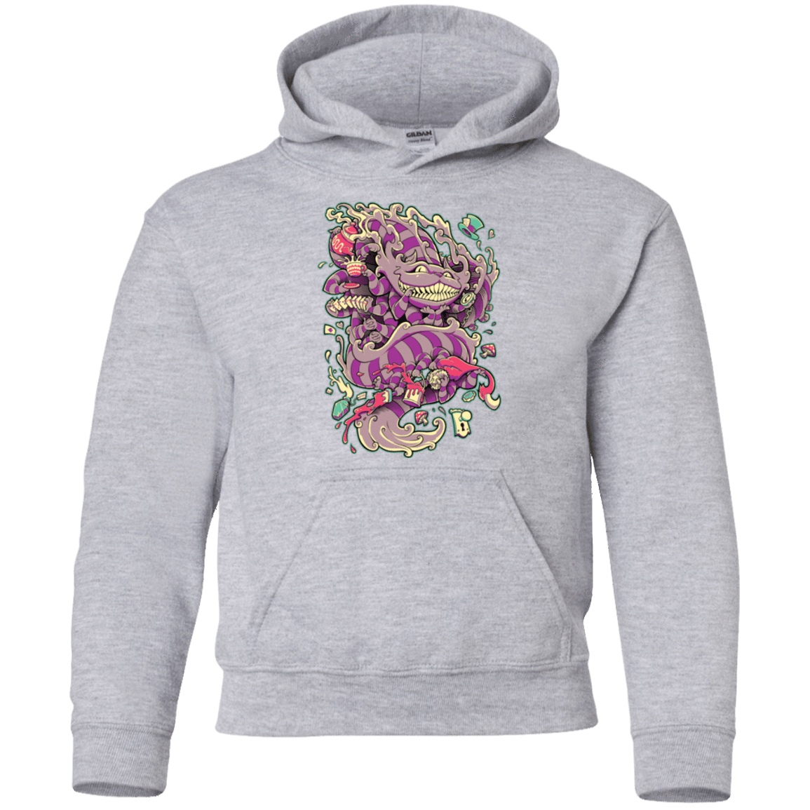 Sweatshirts Sport Grey / YS Cheshire Dragon Youth Hoodie