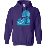 Sweatshirts Purple / S Cheshire Portrait Pullover Hoodie