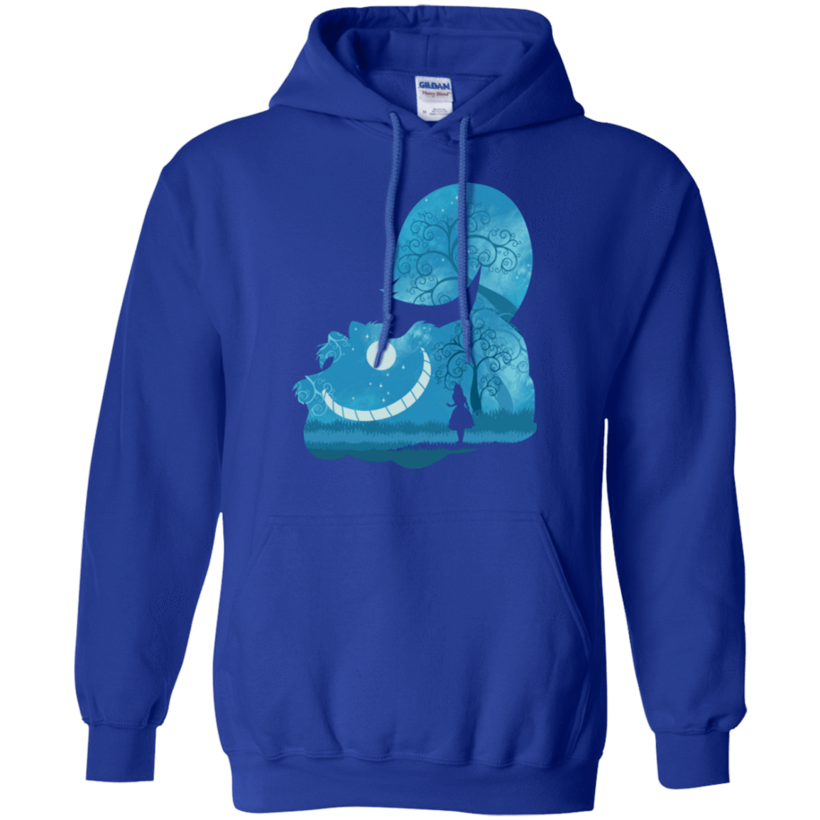 Sweatshirts Royal / S Cheshire Portrait Pullover Hoodie