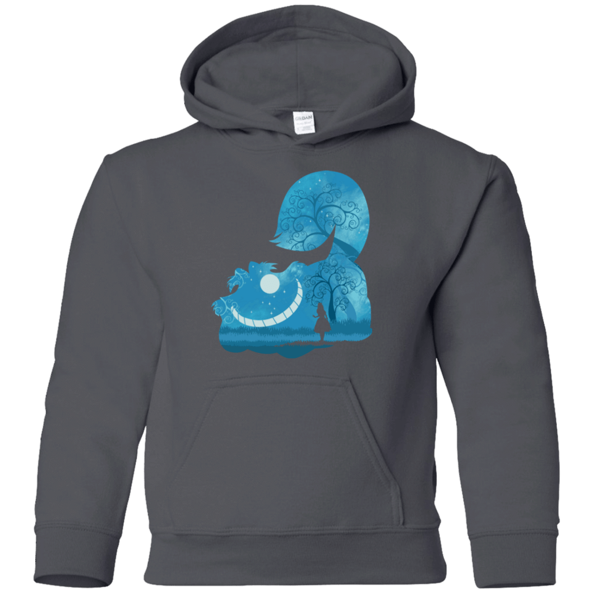 Sweatshirts Charcoal / YS Cheshire Portrait Youth Hoodie