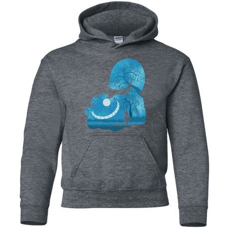 Sweatshirts Dark Heather / YS Cheshire Portrait Youth Hoodie