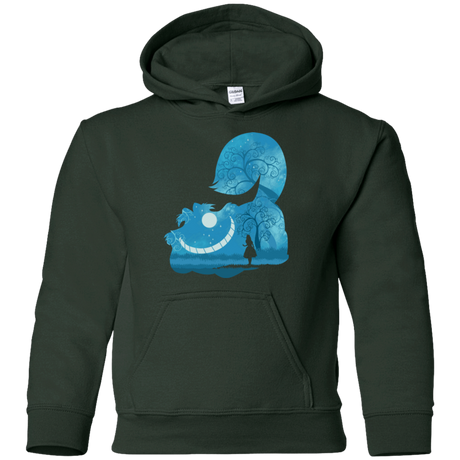 Sweatshirts Forest Green / YS Cheshire Portrait Youth Hoodie