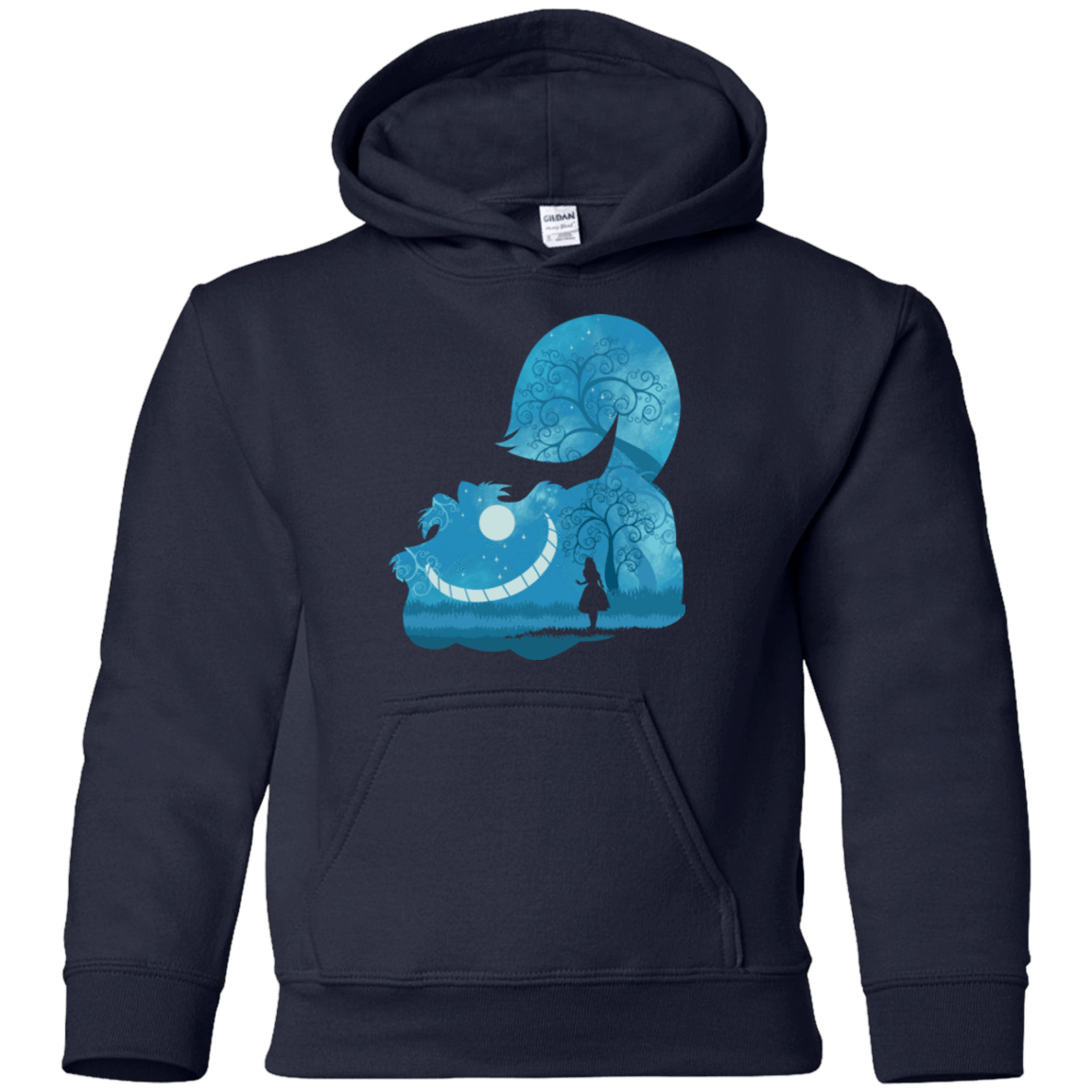 Sweatshirts Navy / YS Cheshire Portrait Youth Hoodie