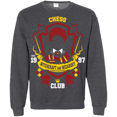 Sweatshirts Dark Heather / Small Chess Club Crewneck Sweatshirt