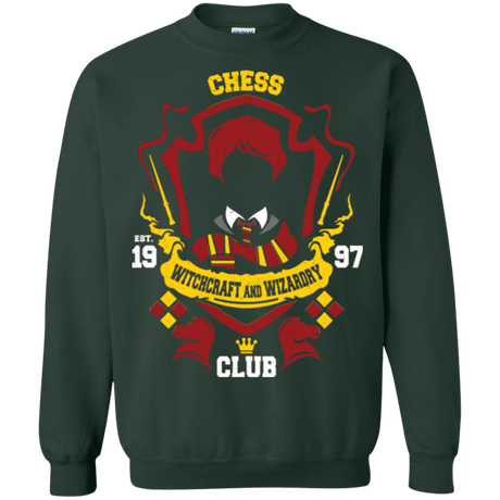 Sweatshirts Forest Green / Small Chess Club Crewneck Sweatshirt