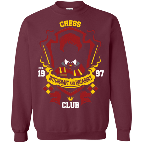 Sweatshirts Maroon / Small Chess Club Crewneck Sweatshirt