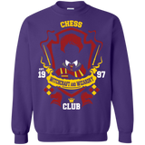 Sweatshirts Purple / Small Chess Club Crewneck Sweatshirt