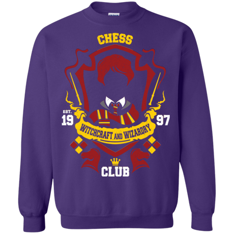 Sweatshirts Purple / Small Chess Club Crewneck Sweatshirt