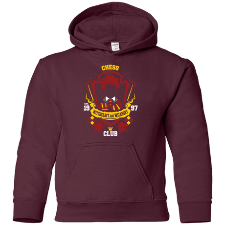 Sweatshirts Maroon / YS Chess Club Youth Hoodie