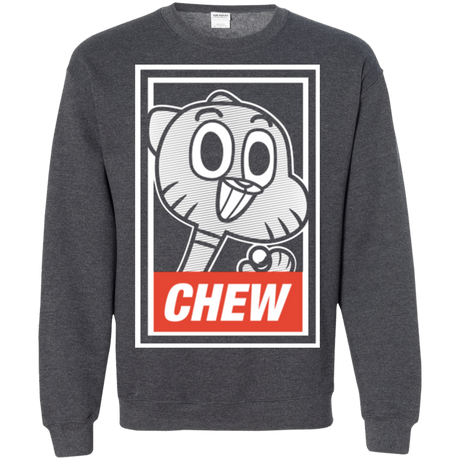 Sweatshirts Dark Heather / Small CHEW Crewneck Sweatshirt