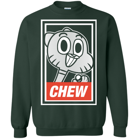 Sweatshirts Forest Green / Small CHEW Crewneck Sweatshirt