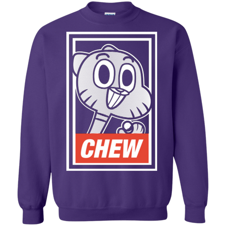 Sweatshirts Purple / Small CHEW Crewneck Sweatshirt
