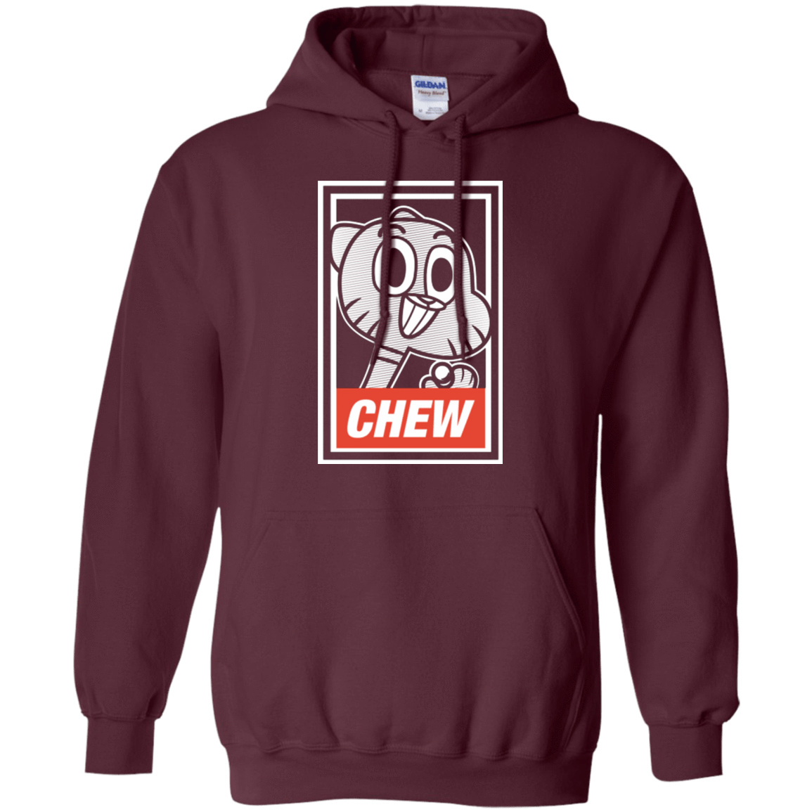 Sweatshirts Maroon / Small CHEW Pullover Hoodie